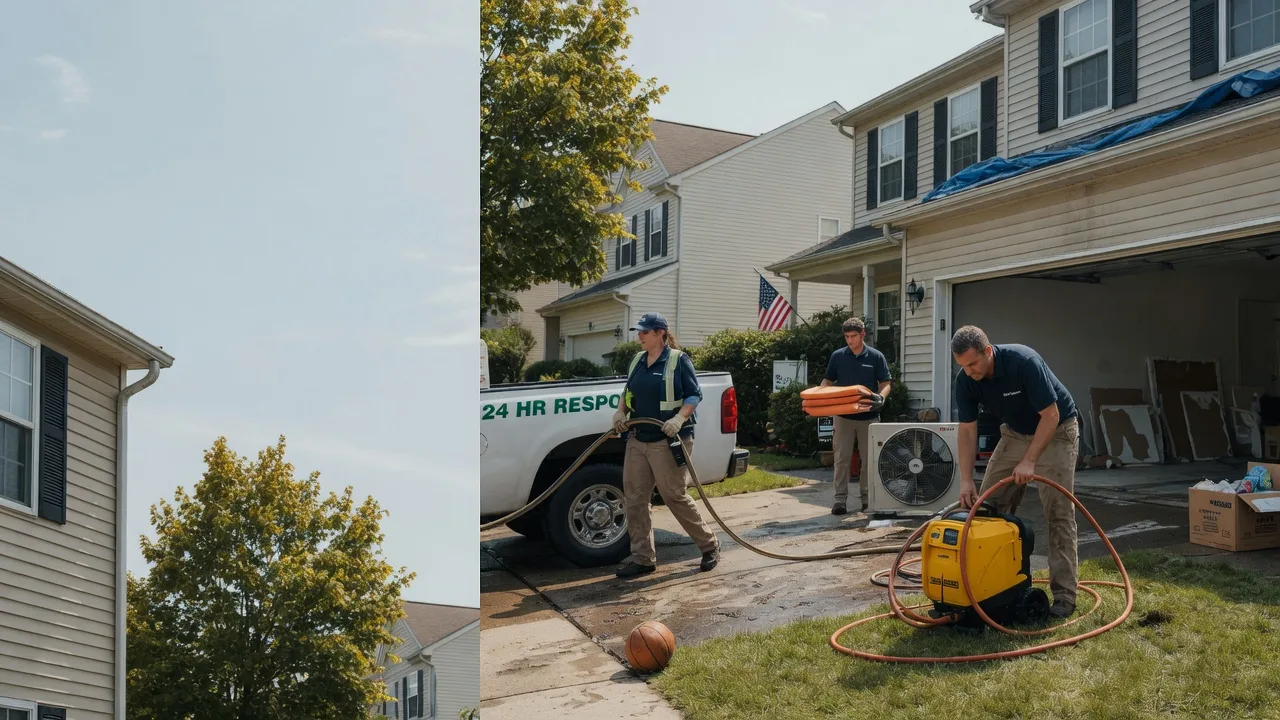 Emergency Water Damage Restoration in Exton, PA near me